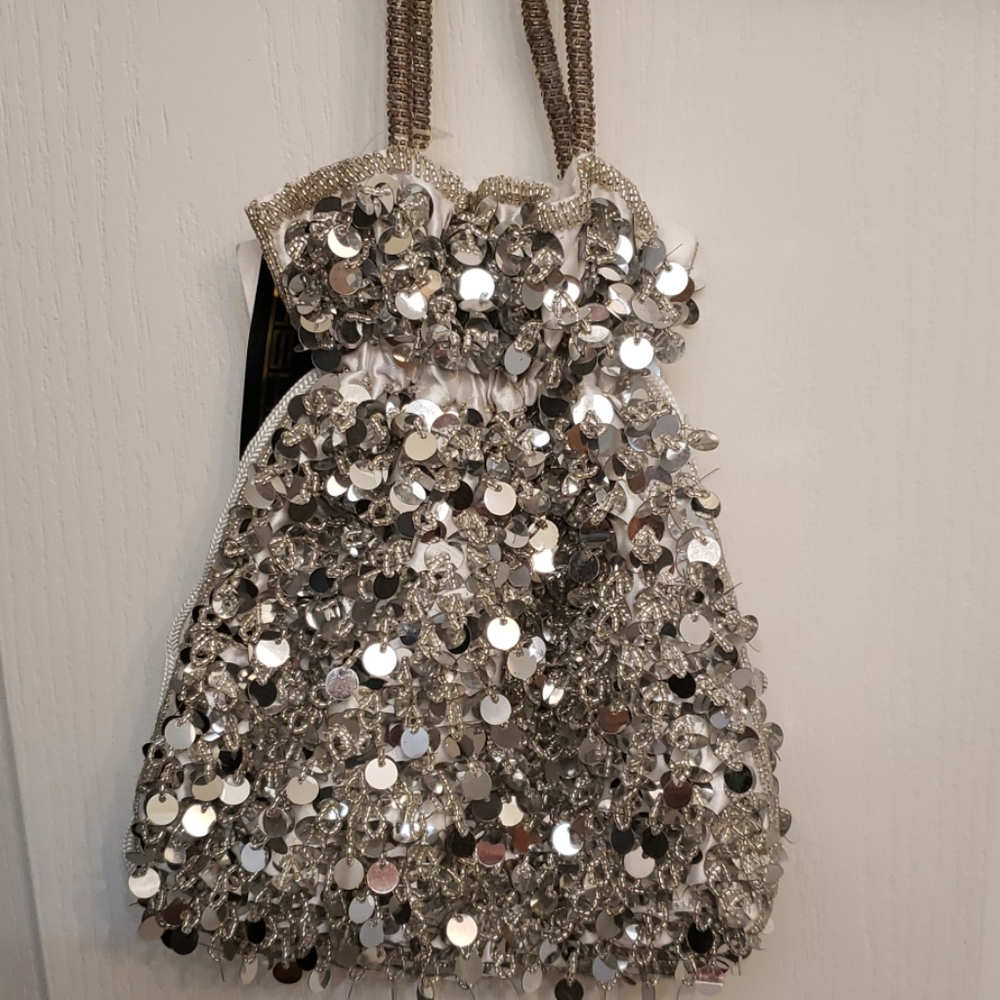 CATO Sequined Evening Bag